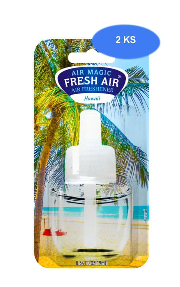 Fresh Air náhradná náplň elektrického osviežovača 19 ml Hawaii (2 ks)